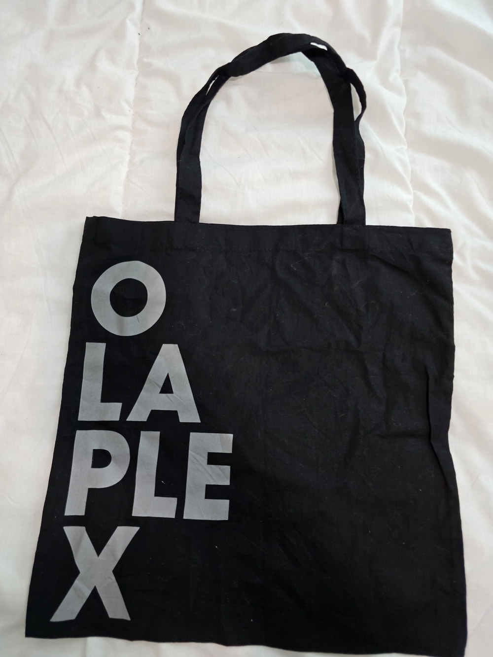 Black OLAPLEX Logo Tote Bag